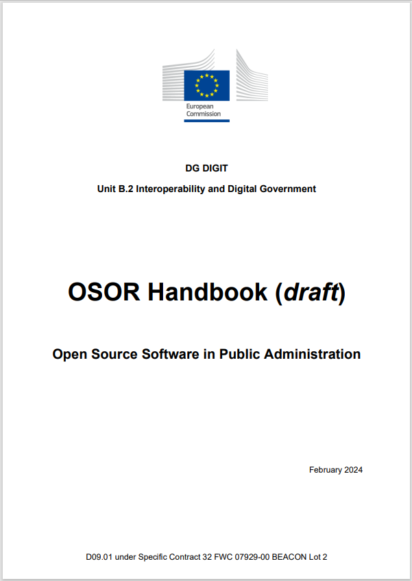 Cover of OSOR Handbook