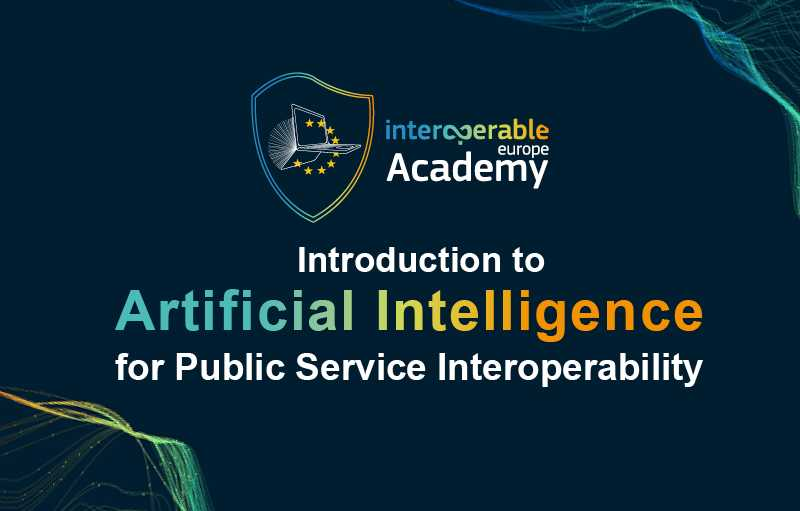 Introduction to Artificial Intelligence for Public Service Interoperability