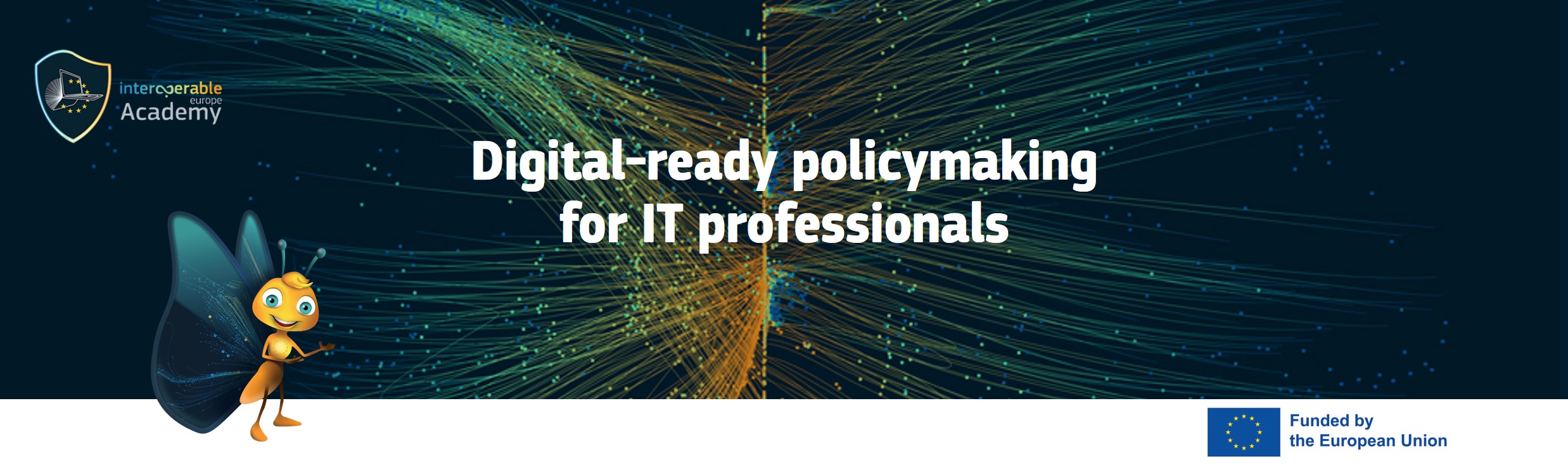 new course on Digital-ready policymaking for IT professionals