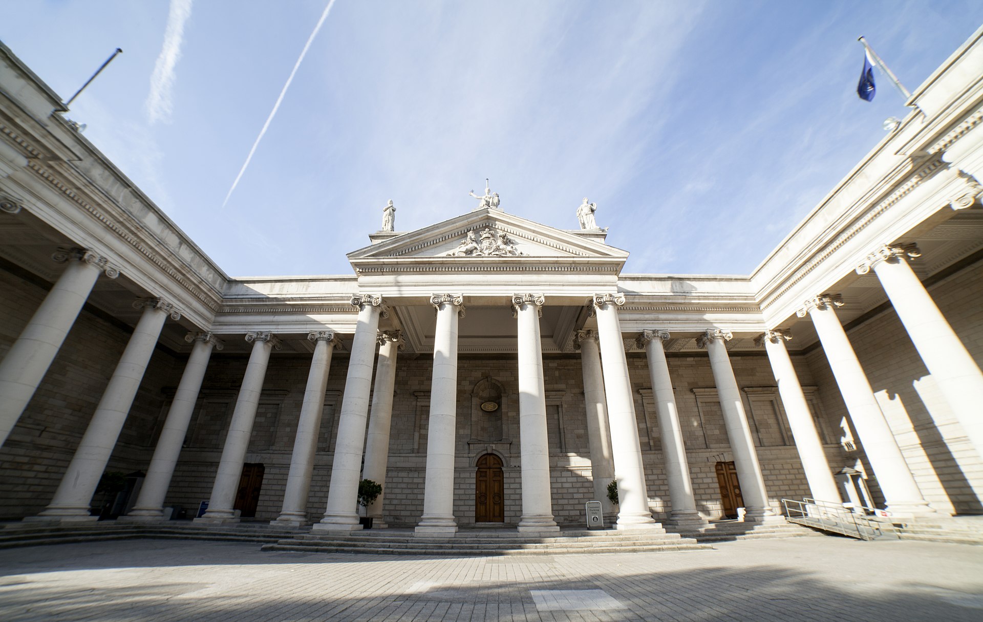 Parliament building of Dublin