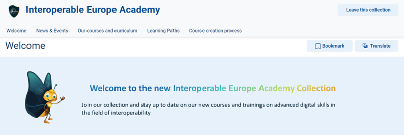Academy page