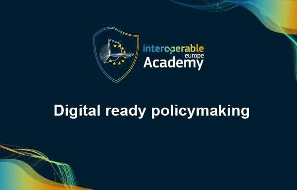 Digital ready policymaking course