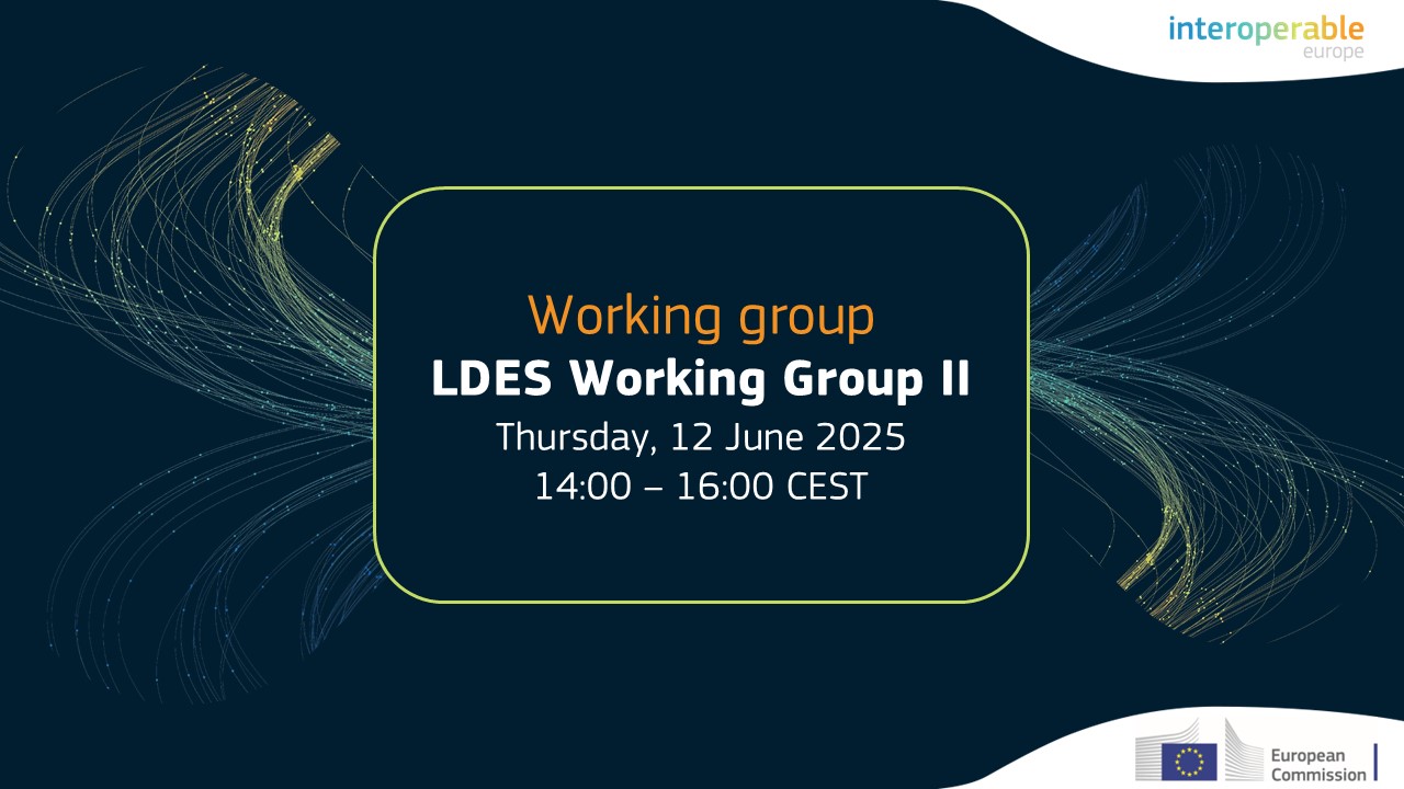 LDES Working group II - Visual