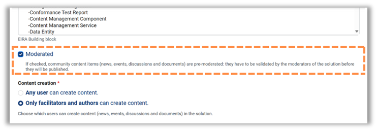 moderation process screenshot