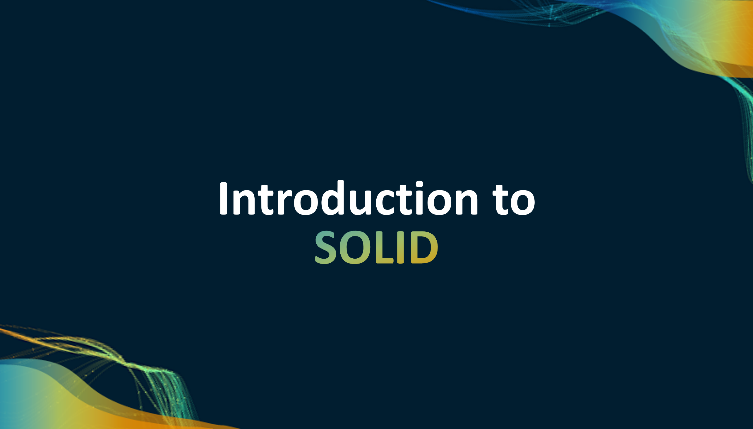 Visual introduction to SOLID