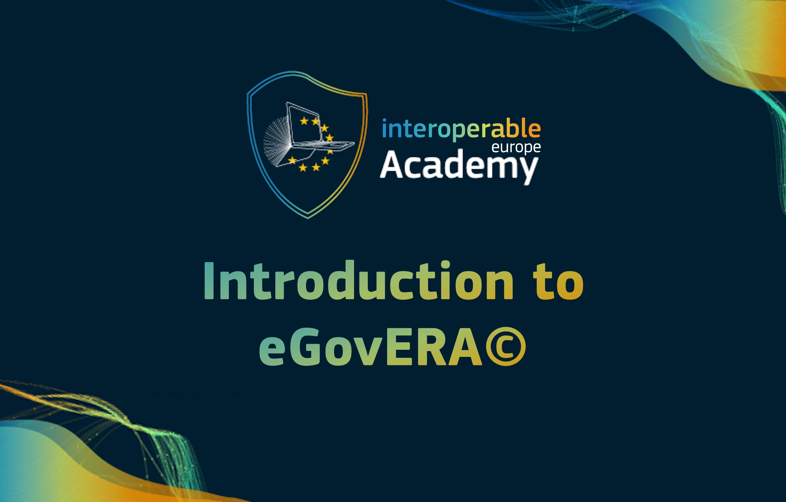 Introduction to eGovERA© course
