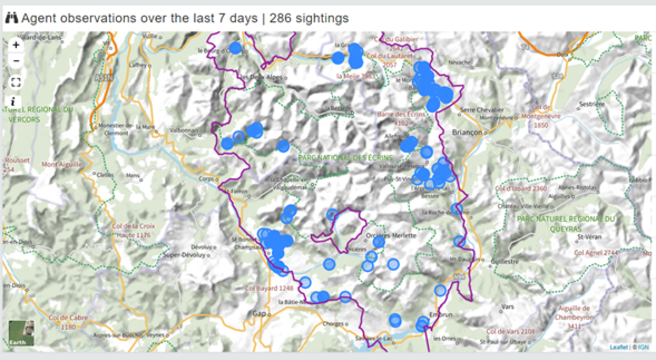 GeoNature Map