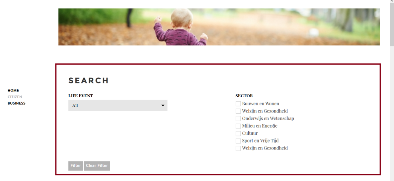 Portal BE site