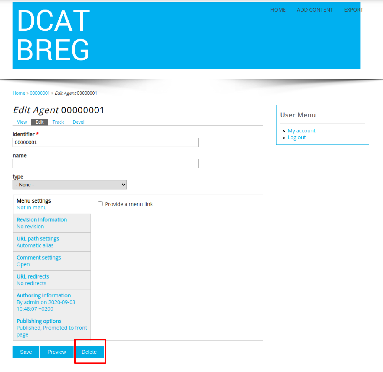 Editor - use case 3
