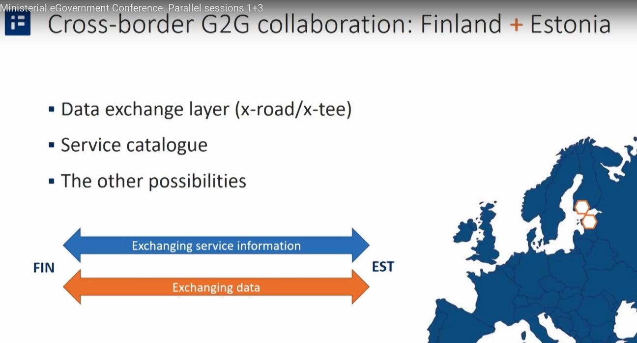 Finland and Estland on the X-Road together 