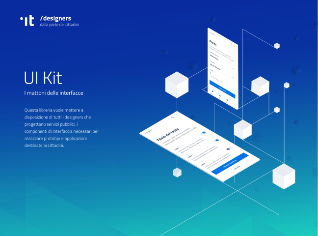 The Italian Kit for UI Design in Government - an example project by Designers Italia