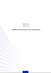 Handbook for using the Core Vocabularies