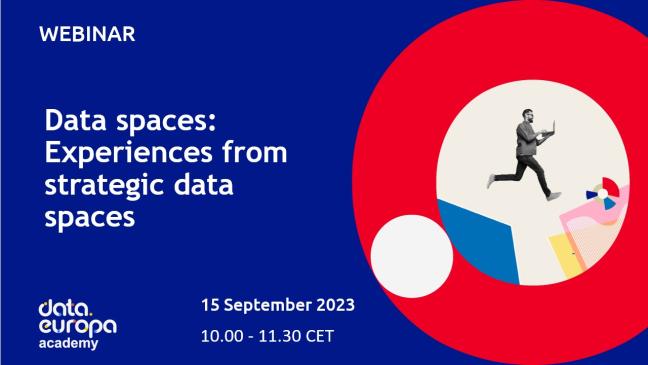 Data spaces webinar promotional image