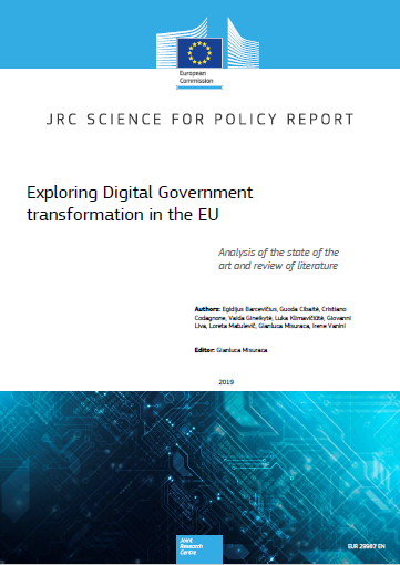Exploring Digital Government report cover