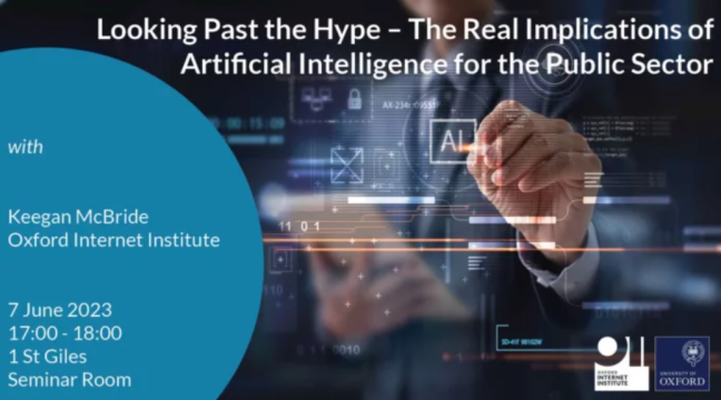 Looking Past the Hype – The Real Implications of Artificial Intelligence for the Public Sector