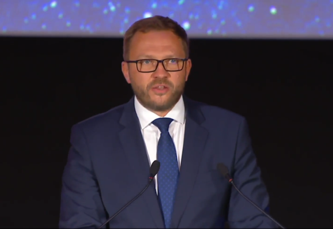 Minister of Foreign Affairs of Estonia Margus Tsahkna at the United Nations SDG Action Weekend in New York