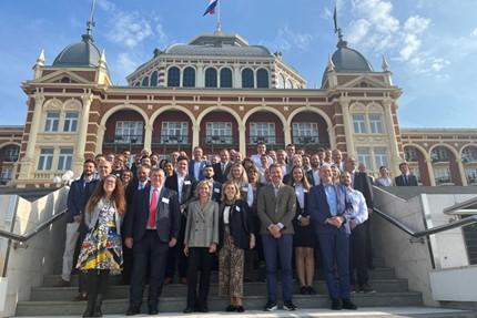 Photo of stakeholders from the Blue Olex table-top cyber exercise