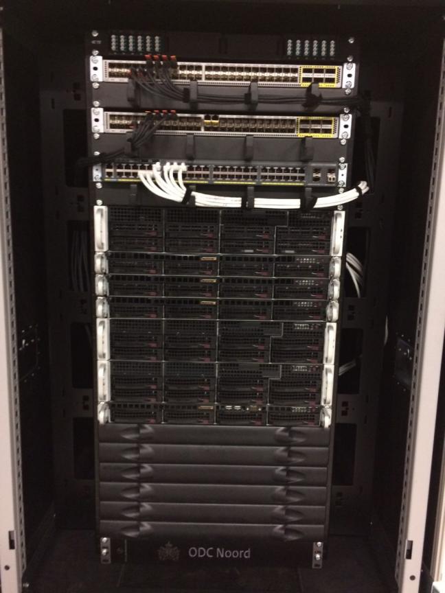 The demonstration model that is used to show other public administrations how ODC-Noord uses OpenStack and Ceph