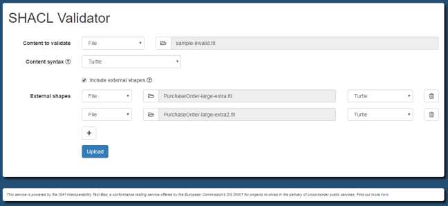 SHACL UI input