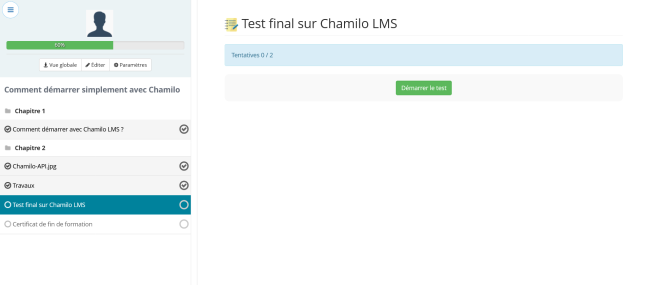 Chamilo learning path 