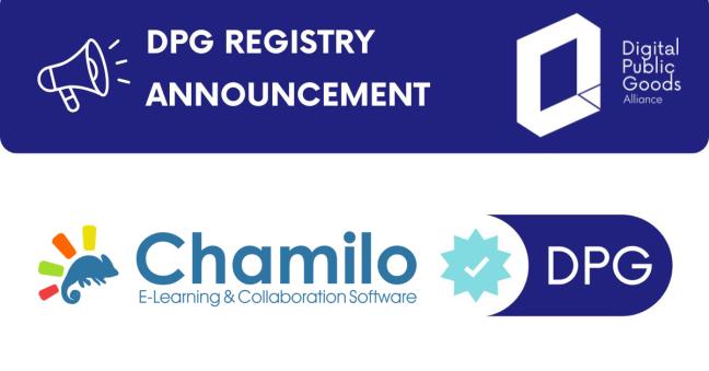 Chamilo LMS DPG registry annouvement