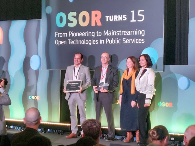 gvSIG Suite receives an OSOR award