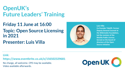 OpenUK - Open Source Licensing in 2021