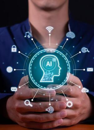 vertical image of a personal ai assistant